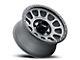 Method Race Wheels MR305 NV Titanium with Matte Black Lip 8-Lug Wheel; 17x8.5; 0mm Offset (06-08 RAM 1500 Mega Cab)