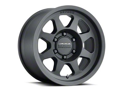 Method Race Wheels MR701 Bead Grip Matte Black 5-Lug Wheel; 17x9; -12mm Offset (09-18 RAM 1500)