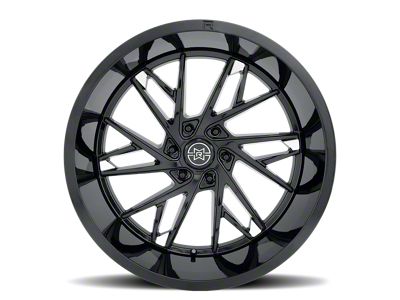 Method Race Wheels MR801 Gloss Black Milled 6-Lug Wheel; 22x12; -40mm Offset (19-25 RAM 1500)