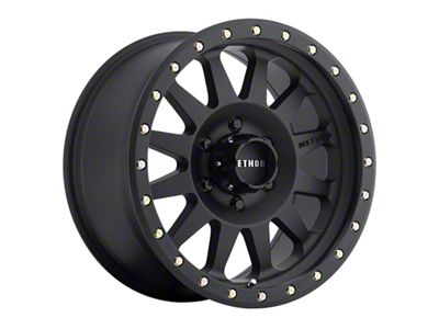 Method Race Wheels MR304 Double Standard Matte Black 8-Lug Wheel; 18x9; -12mm Offset (19-24 RAM 2500)