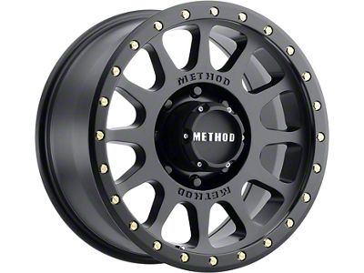 Method Race Wheels MR305 NV Matte Black 8-Lug Wheel; 18x9; 18mm Offset (19-24 RAM 2500)