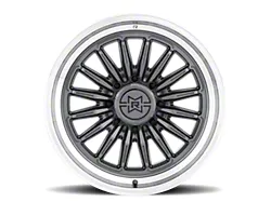 Method Race Wheels MR803 Gloss Titanium with Machined Lip 8-Lug Wheel; 20x10; -18mm Offset (10-18 RAM 2500)