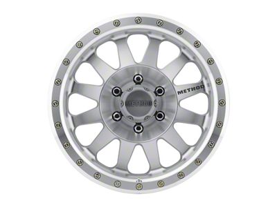 Method Race Wheels MR304 Double Standard Machined 6-Lug Wheel; 16x8; 0mm Offset (24-25 Ranger)