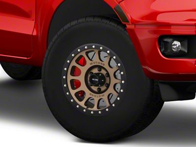 Method Race Wheels MR305 NV Bronze 6-Lug Wheel; 16x8; 0mm Offset (19-23 Ranger)