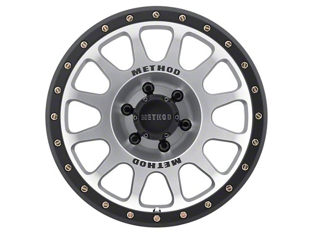 Method Race Wheels Ranger MR305 NV Machined with Matte Black Lip 6-Lug ...