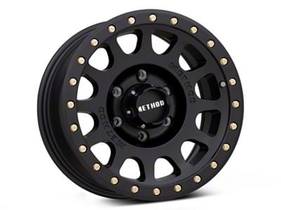 Method Race Wheels MR305 NV Matte Black 6-Lug Wheel; 16x8; 0mm Offset (19-23 Ranger)