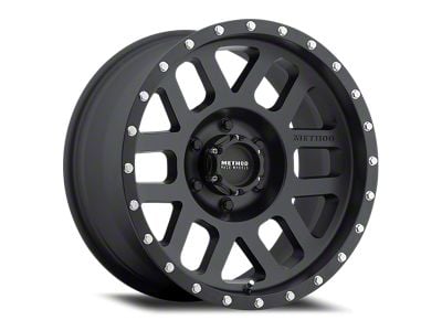 Method Race Wheels MR306 Mesh Matte Black 6-Lug Wheel; 18x9; 18mm Offset (19-23 Ranger)