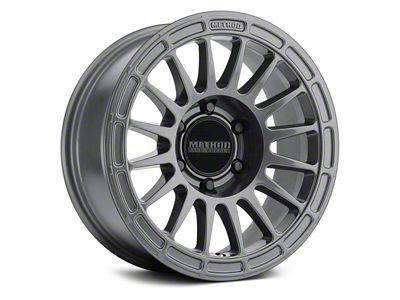 Method Race Wheels MR314 Gloss Titanium 6-Lug Wheel; 17x7.5; 25mm Offset (19-23 Ranger)