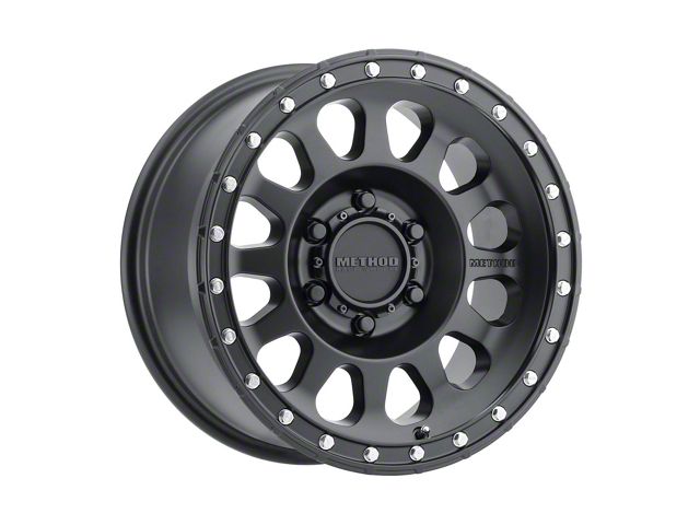 Method Race Wheels Ranger MR315 Matte Black 6-Lug Wheel; 17x8.5; 0mm ...