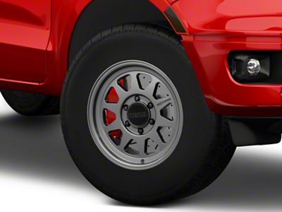 Method Race Wheels MR316 Gloss Titanium 6-Lug Wheel; 17x8; 25mm Offset (19-23 Ranger)