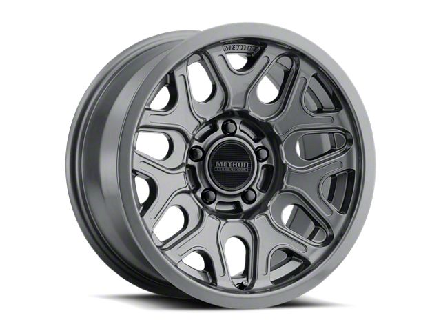 Method Race Wheels Ranger MR322 Gloss Titanium 6-Lug Wheel; 17x8.5; 0mm ...