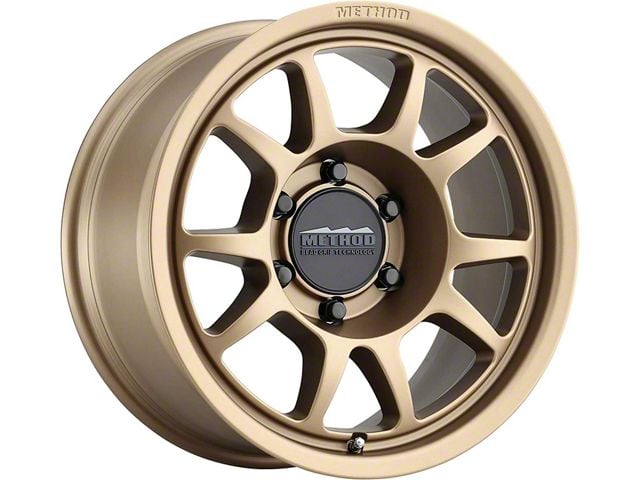 Method Race Wheels Ranger MR702 Bead Grip Bronze 6-Lug Wheel; 17x8.5 ...