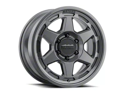 Method Race Wheels MR708 HD Bead Grip Gloss Titanium 6-Lug Wheel; 18x9; 40mm Offset (24-25 Ranger)