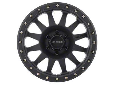 Method Race Wheels MR304 Double Standard Matte Black 6-Lug Wheel; 16x8; 0mm Offset (99-06 Sierra 1500)