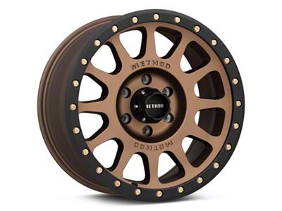 Method Race Wheels MR305 NV Bronze 6-Lug Wheel; 18x9; 18mm Offset (19-24 Sierra 1500)