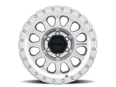 Method Race Wheels MR315 Machined 6-Lug Wheel; 17x8.5; 0mm Offset (14-18 Sierra 1500)