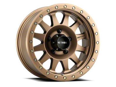 Method Race Wheels MR304 Double Standard Bronze 8-Lug Wheel; 17x8.5; 0mm Offset (07-10 Sierra 2500 HD)