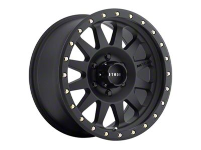 Method Race Wheels MR304 Double Standard Matte Black 8-Lug Wheel; 18x9; -12mm Offset (07-10 Sierra 2500 HD)