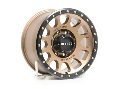 Method Race Wheels MR305 NV Bronze 8-Lug Wheel; 17x8.5; 0mm Offset (07-10 Sierra 2500 HD)