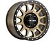Method Race Wheels MR305 NV HD Bronze with Matte Black Lip 8-Lug Wheel; 18x9; 18mm Offset (20-24 Sierra 2500 HD)