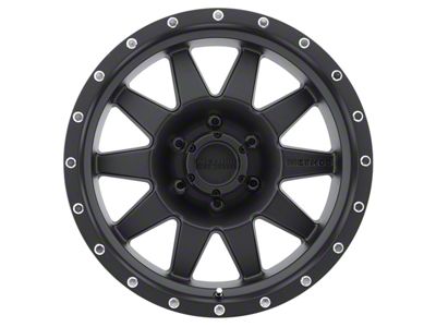 Method Race Wheels MR301 The Standard Matte Black 6-Lug Wheel; 16x8; 0mm Offset (99-06 Silverado 1500)