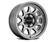 Method Race Wheels MR316 Gloss Titanium 6-Lug Wheel; 17x8; 25mm Offset (14-18 Silverado 1500)