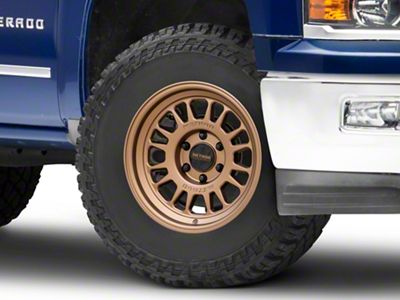 Method Race Wheels MR318 Bronze 6-Lug Wheel; 17x8.5; 0mm Offset (14-18 Silverado 1500)
