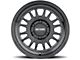 Method Race Wheels MR318 Gloss Black 6-Lug Wheel; 17x8.5; 0mm Offset (14-18 Silverado 1500)