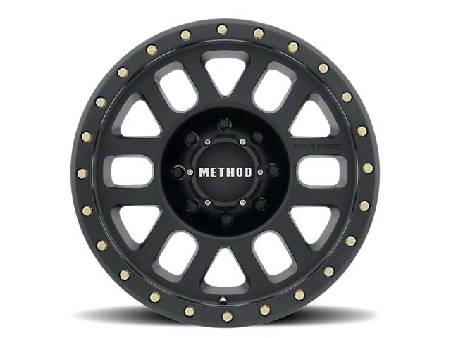 Method Race Wheels Silverado 2500 MR309 Grid Matte Black 8-Lug Wheel ...