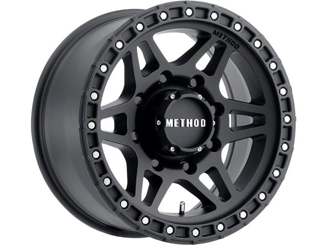Method Race Wheels Silverado 2500 MR312 Matte Black 8-Lug Wheel; 17x8.5 ...