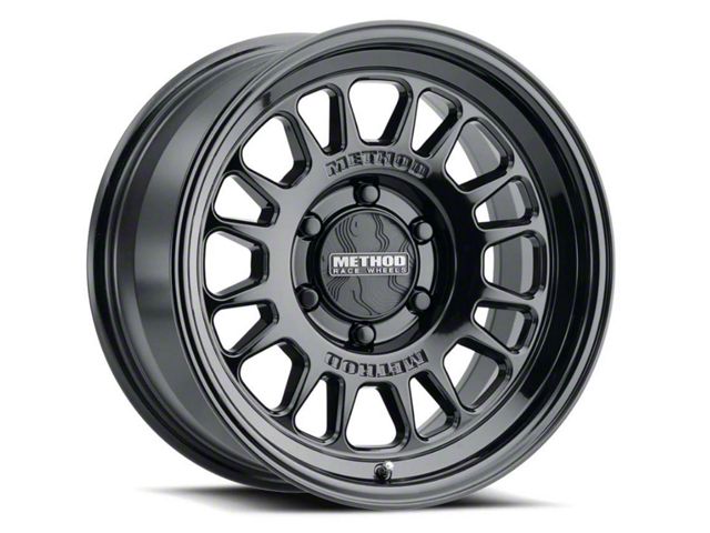 Method Race Wheels MR318 Gloss Black 8-Lug Wheel; 17x8.5; 0mm Offset (07-10 Silverado 2500 HD)
