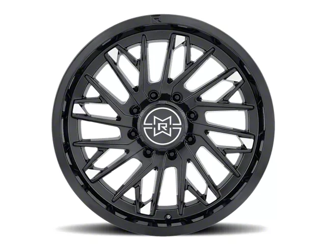 Method Race Wheels Silverado 2500 MR801 Gloss Black Milled 8-Lug Wheel ...