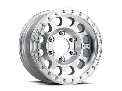 Method Race Wheels MR103 Beadlock Raw Machined 6-Lug Wheel; 17x9; -12mm Offset (21-25 Tahoe)