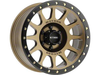 Method Race Wheels MR305 NV Bronze 6-Lug Wheel; 18x9; 18mm Offset (21-25 Tahoe)