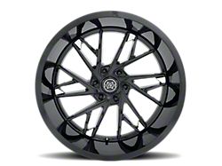 Method Race Wheels MR801 Gloss Black Milled 6-Lug Wheel; 22x12; -40mm Offset (21-26 Tahoe)