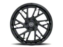 Method Race Wheels MR801 Gloss Black Milled 6-Lug Wheel; 22x9; 20mm Offset (21-26 Tahoe)