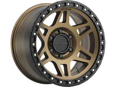 Method Race Wheels MR312 Bronze 6-Lug Wheel; 17x9; -12mm Offset (21-25 Yukon)