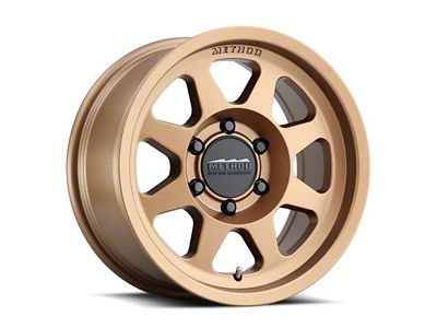 Method Race Wheels MR701 Bronze 6-Lug Wheel; 17x9; -12mm Offset (21-25 Yukon)