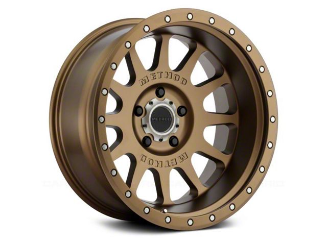 Method Race Wheels Ranger MR605 NV Bronze 6-Lug Wheel; 20x10; -24mm ...