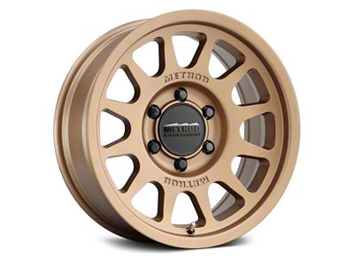 Method Race Wheels MR703 Bead Grip Bronze 6-Lug Wheel; 17x8.5; 35mm Offset (19-23 Ranger)