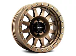 Method Race Wheels MR304 Double Standard Bronze 6-Lug Wheel; 18x9; -12mm Offset (14-18 Sierra 1500)