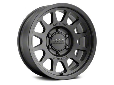 Method Race Wheels MR703 Bead Grip Matte Black 8-Lug Wheel; 17x9; -12mm Offset (07-10 Sierra 2500 HD)