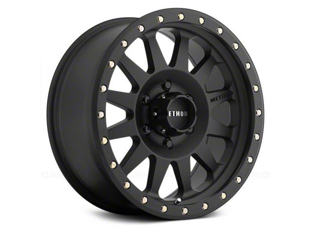 Method Race Wheels MR304 Double Standard Matte Black 6-Lug Wheel; 20x10; -10mm Offset (21-24 Yukon)