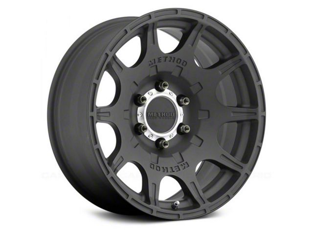 Method Race Wheels MR308 Roost Matte Black 6-Lug Wheel; 17x8.5; 0mm Offset (15-20 Yukon)