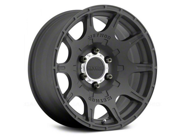 Method Race Wheels MR308 Roost Matte Black 6-Lug Wheel; 18x9; 18mm Offset (21-24 Yukon)