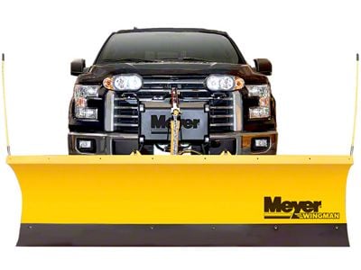 Meyer 80-Inch WingMan Fully Hydraulic Snow Plow (Universal; Some Adaptation May Be Required)