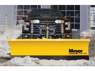 Meyer 90-Inch WingMan Fully Hydraulic Snow Plow (Universal; Some Adaptation May Be Required)