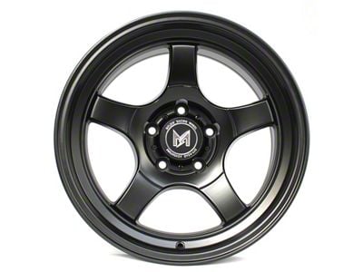 MFlow Racing MF05 Matte Black 6-Lug Wheel; 17x8.5; 0mm Offset (07-13 Sierra 1500)