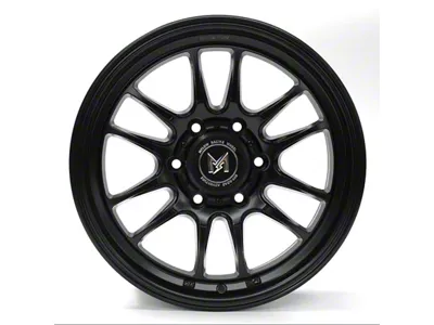 MFlow Racing MF06 Matte Black 6-Lug Wheel; 17x8.5; 25mm Offset (99-06 Silverado 1500)