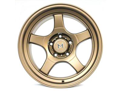 MFlow Racing MF05 Matte Bronze 6-Lug Wheel; 17x9; -12mm Offset (23-26 Colorado)